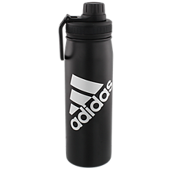 adidas Steel 600 Metal Water Bottle Black
