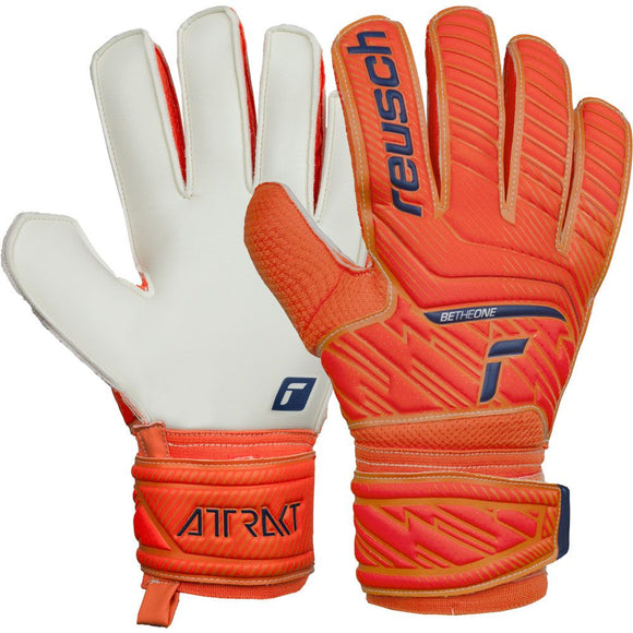 Reusch Attrakt Solid Goalkeeper Gloves Orange