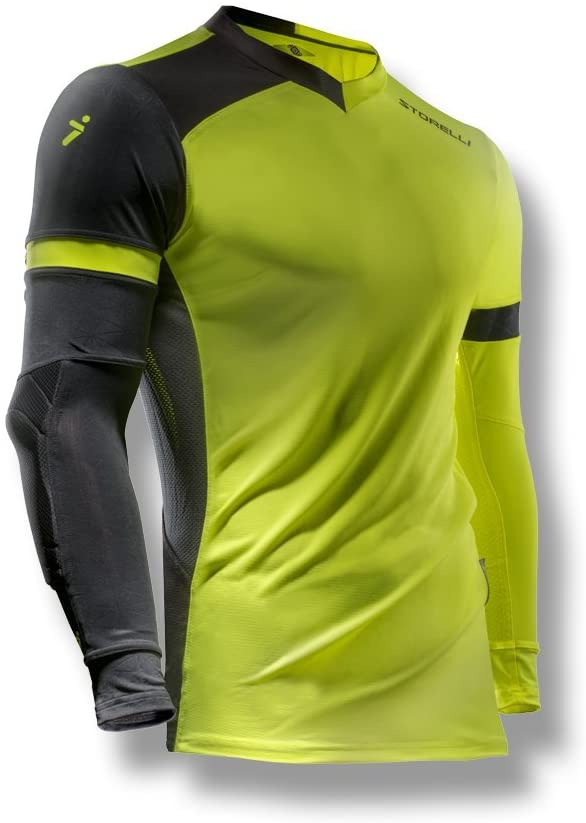 Load image into Gallery viewer, Storelli ExoShield Gladiator Goalkeeper GK Jersey Strike/Black

