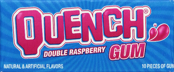 Quench Gum Double Raspberry 10 pieces
