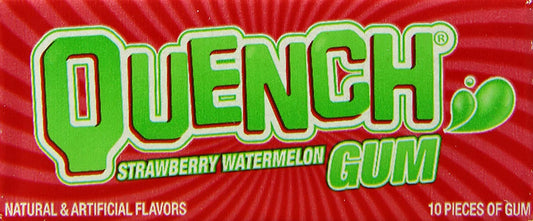 Quench Gum Strawberry Watermelon