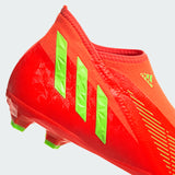 adidas Predator Edge.3 LL Laceless Soccer Cleats Solar Red Yellow