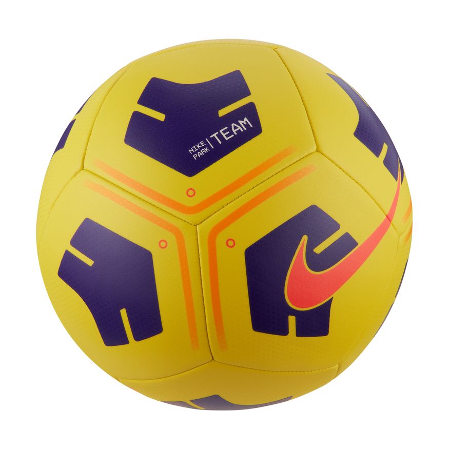 Nike Park Team Soccer Ball Yellow Purple
