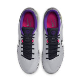 Nike Tiempo Legend React 9 Pro Indoor Futsal Soccer Shoe Grey White Purple