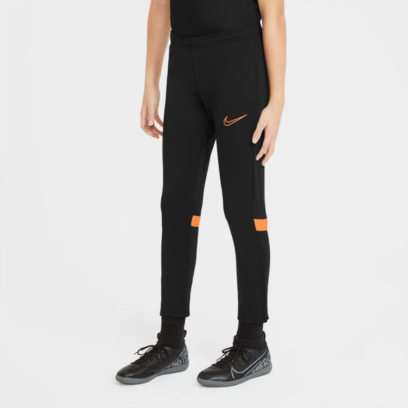 Nike Kids' Dri-FIT Academy Soccer Pants Black Orange