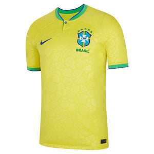 Nike Brazil World Cup 2022 Stadium Home Men's Nike Jersey
