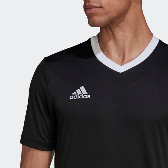 adidas Entrada 22 Soccer Jersey Black