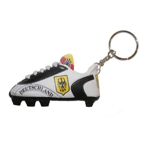 Germany Mini Soccer Cleat Keychain