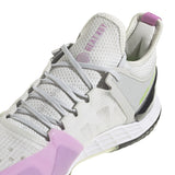 Mens adidas adizero Ubersonic 4 M Heat White Pink Tennis Shoes