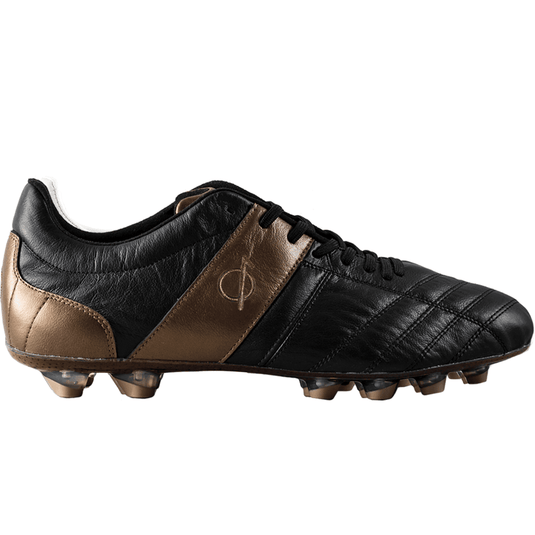Unozero Modelo 1.0 Firm Ground Soccer Cleats Black Gold