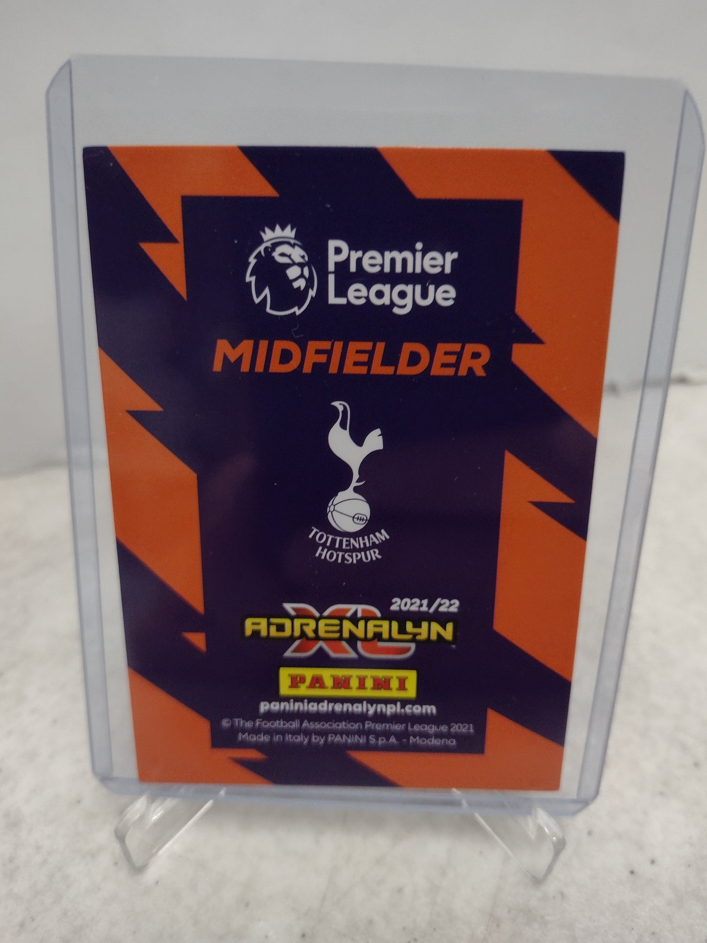 Bryan Gil Tottenham Hotspur Star Signing Panini 21/22 Premier League Single Card with Protective Case