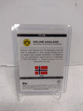 Erling Haaland Borussia Dortmund Flags of Foundation Champions League Topps 2022
