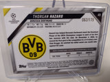 Thorgan Hazard Borussia Dortmund #/175 Pink Diamonds Topps Chrome UEFA 2022