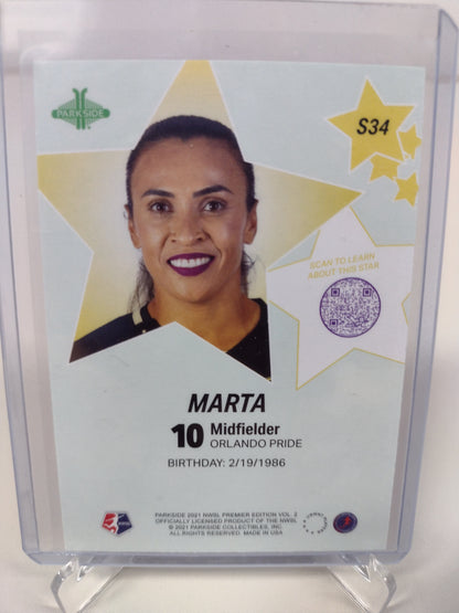 Marta Brazil Orlando Pride Parkside Premier Edition Vol 2. Stars Insert #S34