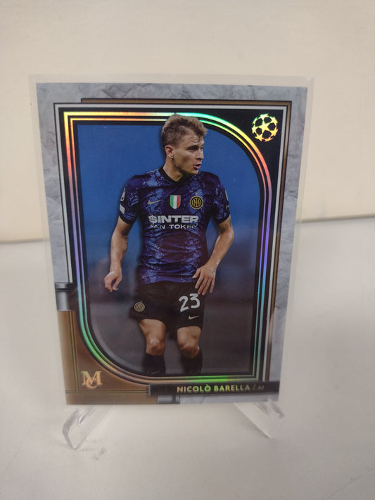 2021-22 TOPPS MUSEUM Nicolo Barella Inter Card #49