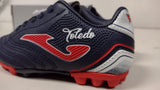Joma Toledo Kids Toddler Soccer Cleats Navy Blue Red