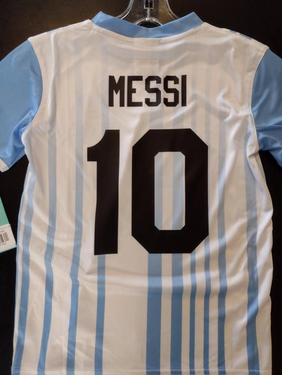 Messi #10 FIFA Argentina World Cup 2022 Adult Fan Jersey Medium