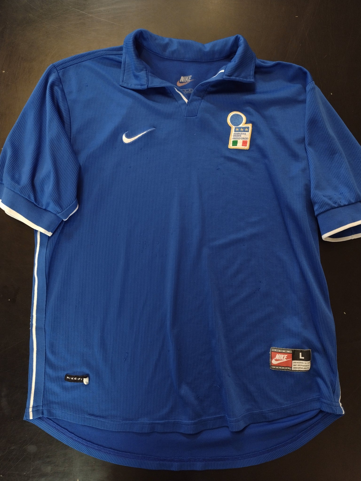 Vintage Nike Italy Home Jersey late Italia 1990's Style Rare find –  Strictly Soccer Shoppe