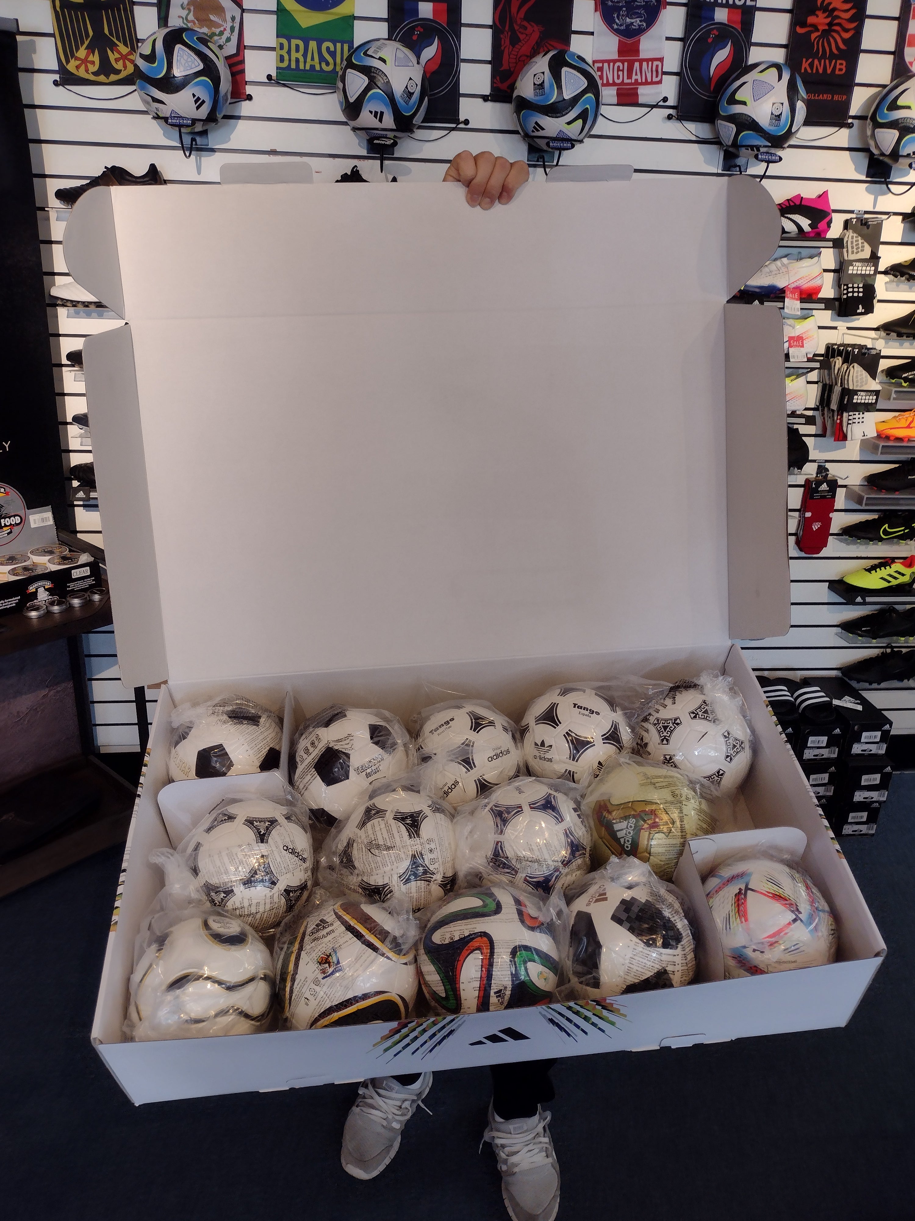 adidas Historical Soccer Mini Ball Set