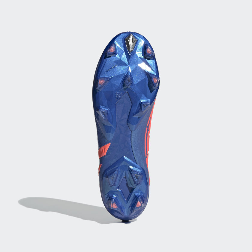 adidas Predator Edge.1 FG Soccer Cleats Blue Turbo