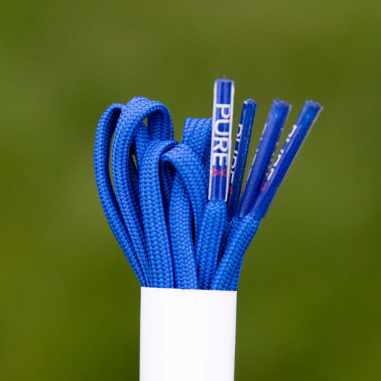 Pure Laces Royal Blue Soccer Shoelaces