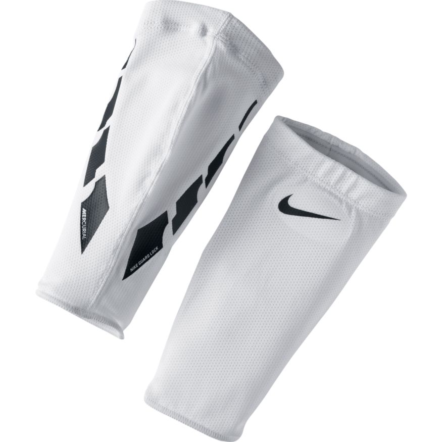 Nike Guard Lock Elite Shinduard Sleeve White