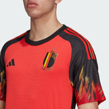adidas 2022 World Cup Royal Belgium FA Authentic Home Jersey