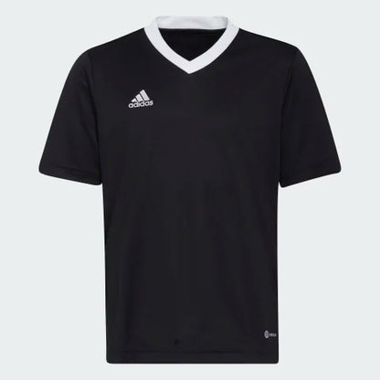 adidas Youth Entrada 22 Soccer Jersey - Black