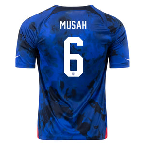 Nike USA World Cup 2022 Away Yunus Musah Jersey