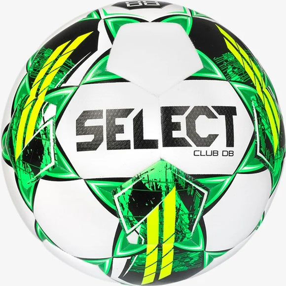 Select Club DB Size 5 Soccer Ball 22 - White/Green