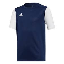 Load image into Gallery viewer, adidas Estro19 Youth Soccer Jersey Navy Blue

