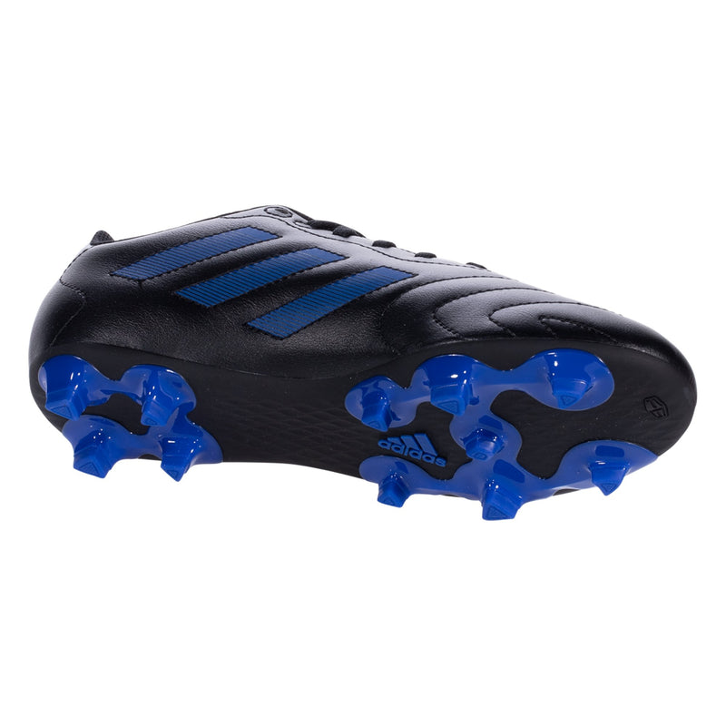 Load image into Gallery viewer, adidas Goletto Youth Soccer Cleats Black Blue

