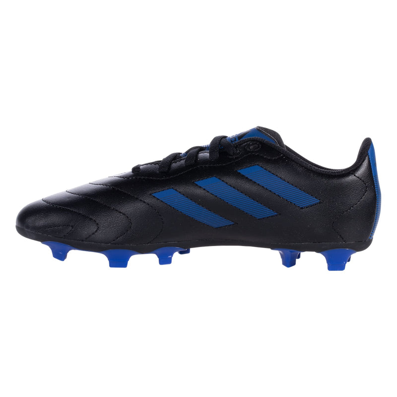 Load image into Gallery viewer, adidas Goletto Youth Soccer Cleats Black Blue
