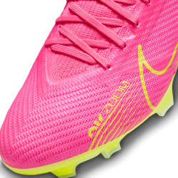 Nike Air Zoom Mercurial Vapor 15 Elite FG Soccer Cleat Pink/Yellow