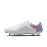 Nike Tiempo Legend 9 Pro FG Firm-Ground Soccer Cleat White Blue