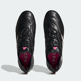 Adidas Copa Pure.1 FG Outdoor Soccer Cleats Core Black / Zero Metalic / Team Shock Pink 2