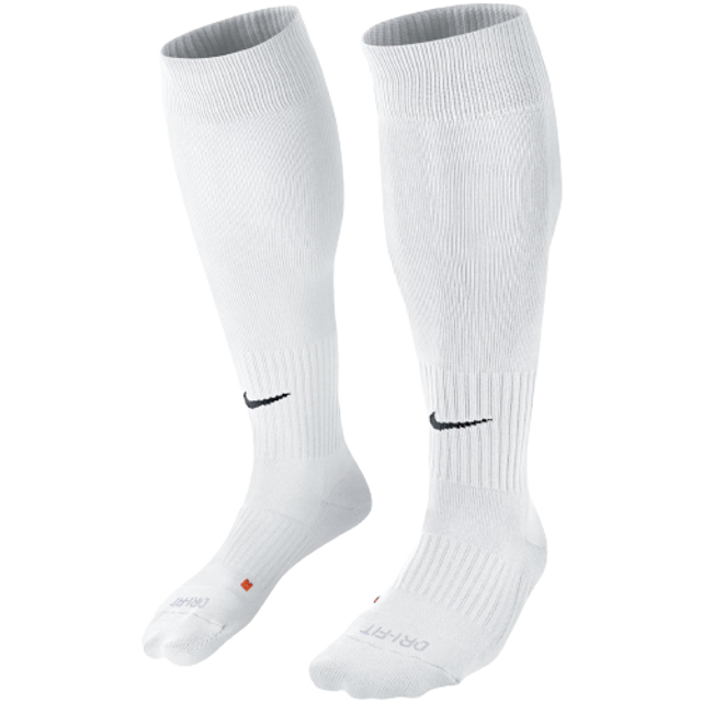 Load image into Gallery viewer, Nike Classic 2 Cushioned Knee High Soccer Socks White
