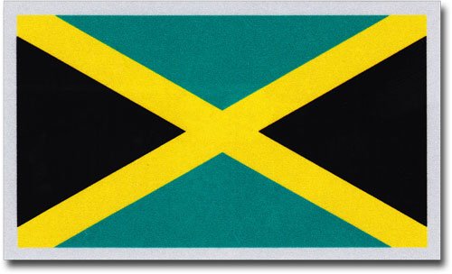 Jamaica car Decal