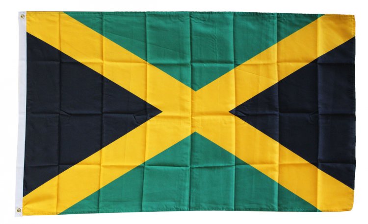 Jamaica - 3'X5' Polyester Flag