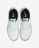 Nike Lunar Gato II Indoor Soccer Shoes - White/Blue/Lime