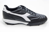 Diadora Calcetto LT Turf Soccer Shoe Black Premium Leather
