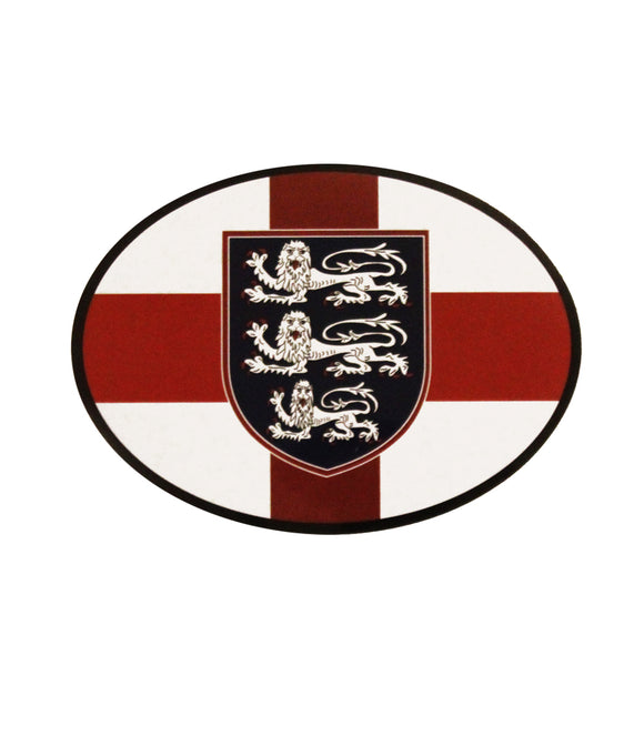 England Oval Decal