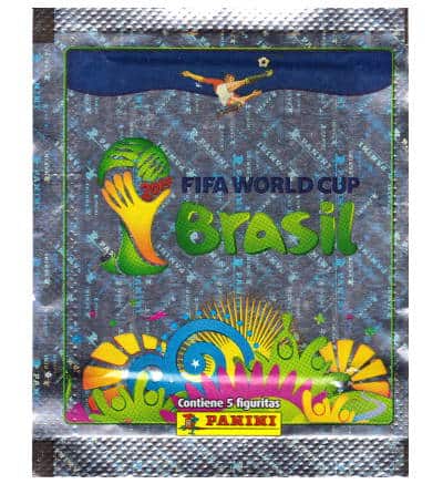 Panini FIFA World Cup Brasil 2014 Pack of 5 stickers