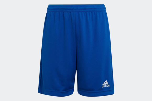 adidas Entrada 22 Youth Soccer Shorts Royal Blue