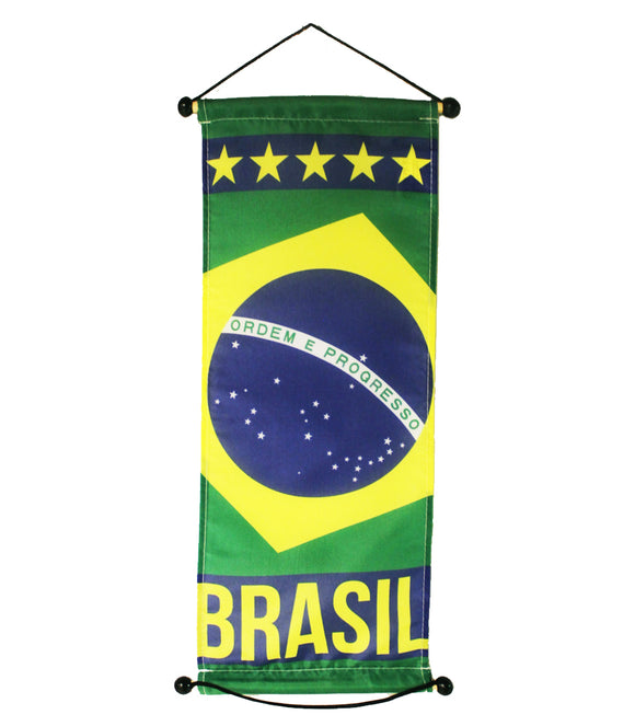 Brasil Small Soccer Banner