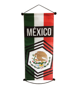 Mexico Small Soccer Banner
