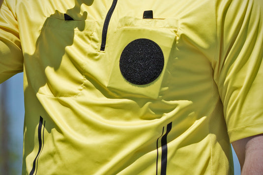 KwikGoal Referee Velcro Sticker Round Patch